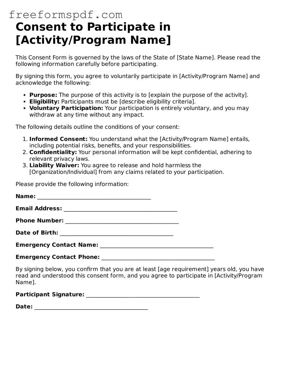 Consent Document