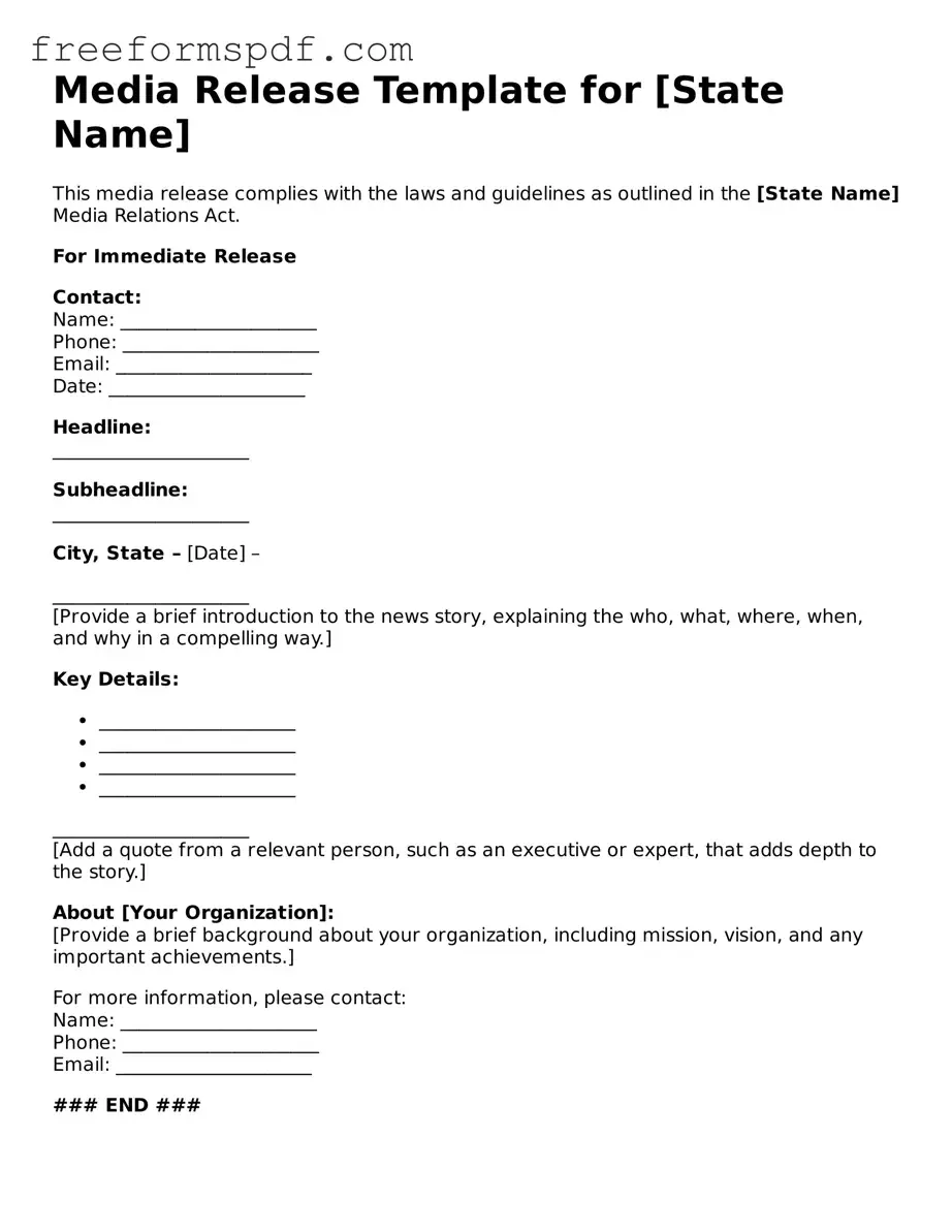 Media Release Document