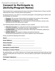 Consent Document