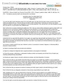 Fill in a Valid California Advanced Health Care Directive Template