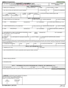 Fill in a Valid Da 2166 9 1 Template