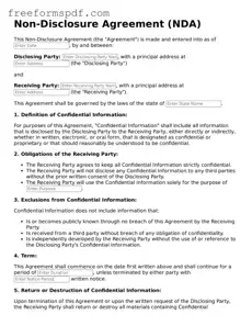 Non-disclosure Agreement Document